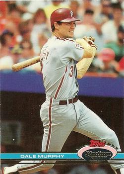 #243 Dale Murphy - Philadelphia Phillies - 1991 Stadium Club Baseball