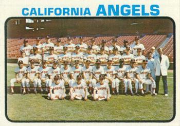 #243 California Angels - California Angels - 1973 Topps Baseball