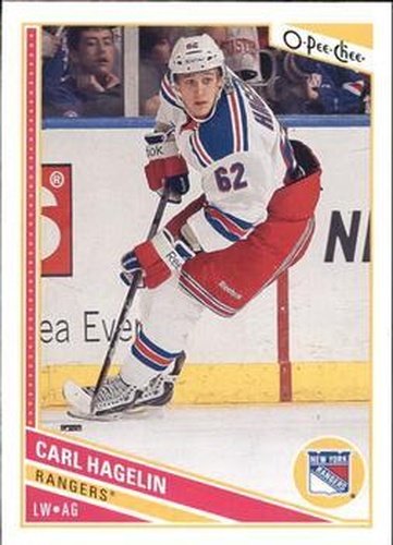 #243 Carl Hagelin - New York Rangers - 2013-14 O-Pee-Chee Hockey