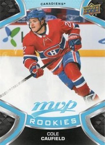#243 Cole Caufield - Montreal Canadiens - 2021-22 Upper Deck MVP Hockey