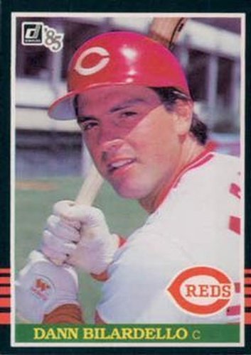 #243 Dann Bilardello - Cincinnati Reds - 1985 Donruss Baseball
