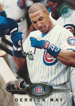 #243 Derrick May - Chicago Cubs - 1995 Stadium Club Baseball