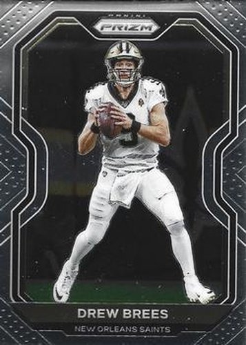 #243 Drew Brees - New Orleans Saints - 2020 Panini Prizm Football