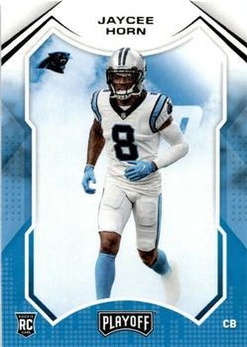 #243 Jaycee Horn - Carolina Panthers - 2021 Panini Playoff Football