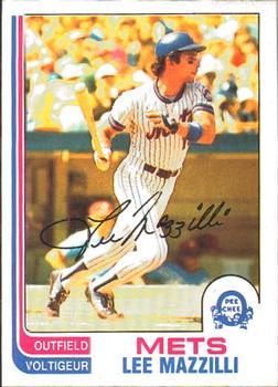 #243 Lee Mazzilli - New York Mets - 1982 O-Pee-Chee Baseball
