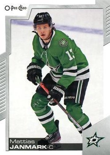 #243 Mattias Janmark - Dallas Stars - 2020-21 O-Pee-Chee Hockey