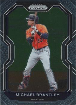 #243 Michael Brantley - Houston Astros - 2021 Panini Prizm Baseball