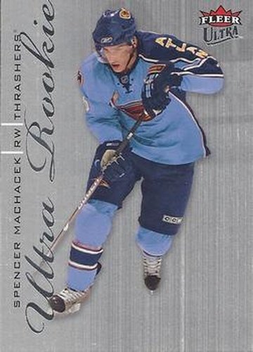 #243 Spencer Machacek - Atlanta Thrashers - 2009-10 Ultra Hockey