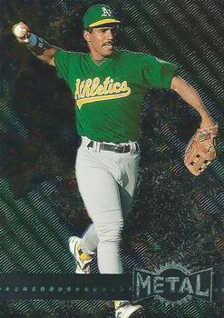 #243 Stan Javier - San Francisco Giants - 1996 Metal Universe Baseball