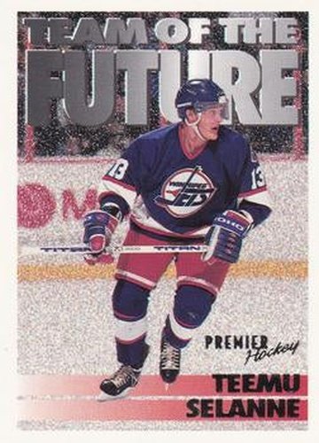 #243 Teemu Selanne - Winnipeg Jets - 1994-95 O-Pee-Chee Premier Hockey