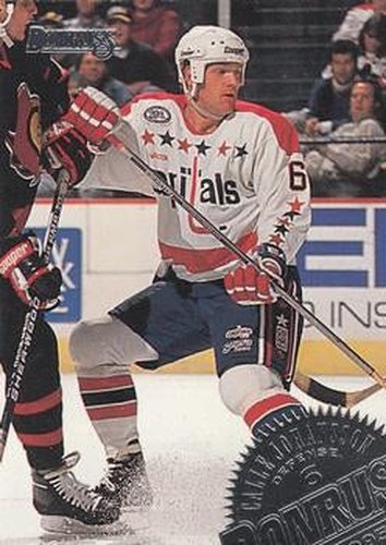 #243 Calle Johansson - Washington Capitals - 1994-95 Donruss Hockey