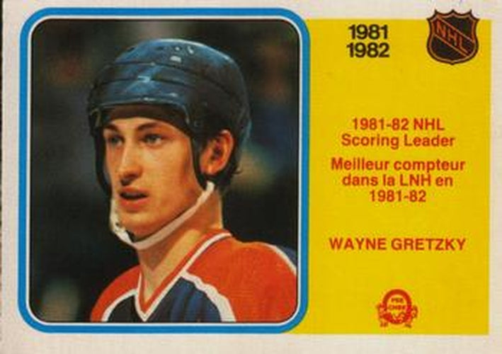 #243 Wayne Gretzky - Edmonton Oilers - 1982-83 O-Pee-Chee Hockey
