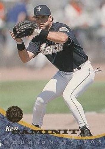 #244 Ken Caminiti - Houston Astros - 1994 Leaf Baseball