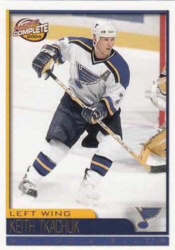 #244 Keith Tkachuk - St. Louis Blues - 2003-04 Pacific Complete Hockey