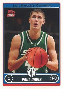 #244 Paul Davis - Los Angeles Clippers - 2006-07 Topps Basketball