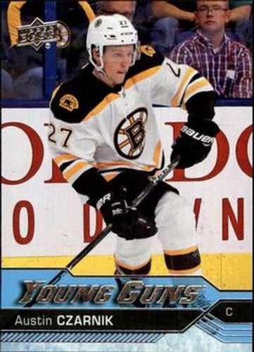 #244 Austin Czarnik - Boston Bruins - 2016-17 Upper Deck Hockey