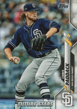 #244 Chris Paddack - San Diego Padres - 2020 Topps Baseball