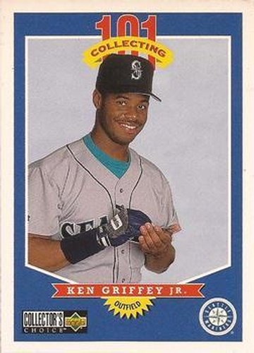 #244 Ken Griffey Jr. - Seattle Mariners - 1997 Collector's Choice Baseball