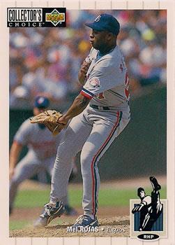 #244 Mel Rojas - Montreal Expos - 1994 Collector's Choice Baseball