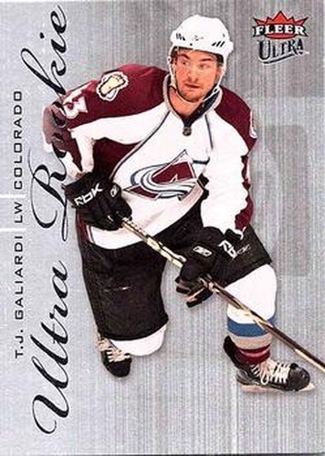 #244 T.J. Galiardi - Colorado Avalanche - 2009-10 Ultra Hockey