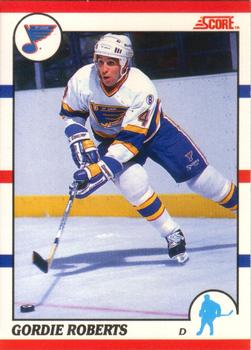 #245 Gordie Roberts - St. Louis Blues - 1990-91 Score Canadian Hockey