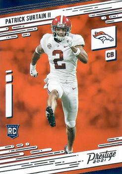 #245 Patrick Surtain II - Denver Broncos - 2021 Panini Prestige Football