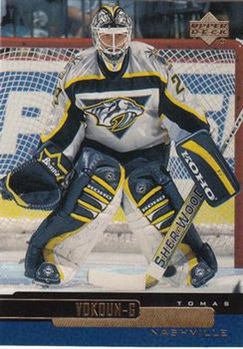 #245 Tomas Vokoun - Nashville Predators - 1999-00 Upper Deck Hockey