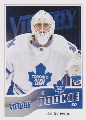 #245 Ben Scrivens - Toronto Maple Leafs - 2011-12 Upper Deck Victory Hockey