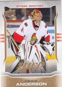 #245 Craig Anderson - Ottawa Senators - 2014-15 Upper Deck MVP Hockey