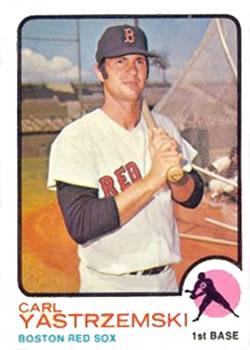 #245 Carl Yastrzemski - Boston Red Sox - 1973 Topps Baseball