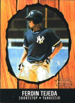 #245 Ferdin Tejeda - New York Yankees - 2003 Bowman Heritage Baseball