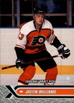 #245 Justin Williams - Philadelphia Flyers - 2000-01 Stadium Club Hockey