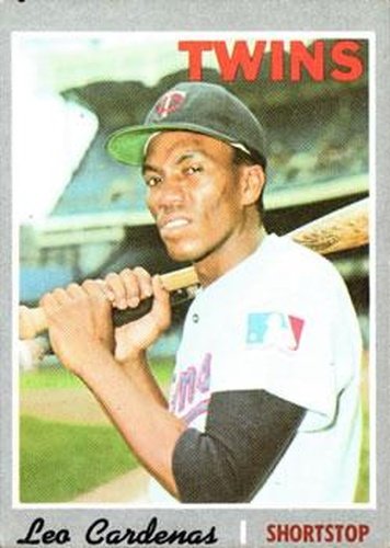 #245 Leo Cardenas - Minnesota Twins - 1970 Topps Baseball