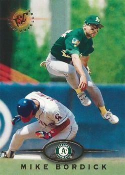 #245 Mike Bordick - Oakland Athletics - 1995 Stadium Club Baseball