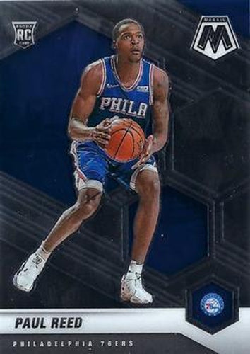 #245 Paul Reed - Philadelphia 76ers - 2020-21 Panini Mosaic Basketball