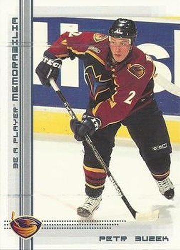 #245 Petr Buzek - Atlanta Thrashers - 2000-01 Be a Player Memorabilia Hockey