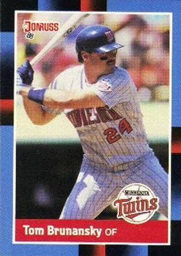 #245 Tom Brunansky - Minnesota Twins - 1988 Donruss Baseball