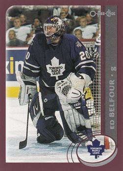 #245b Ed Belfour - Toronto Maple Leafs - 2002-03 O-Pee-Chee Hockey