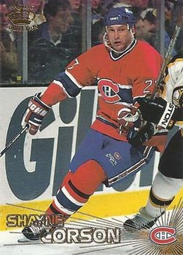 #246 Shayne Corson - Montreal Canadiens - 1997-98 Pacific Crown Hockey
