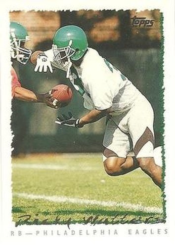 #246 Ricky Watters - Philadelphia Eagles - 1995 Topps Football