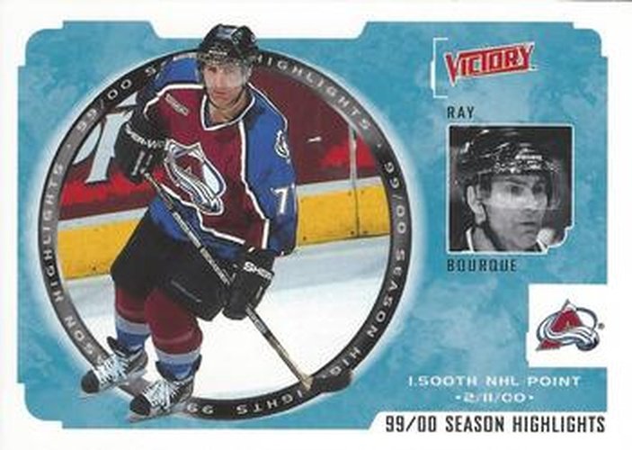 #246 Ray Bourque - Colorado Avalanche - 2000-01 Upper Deck Victory Hockey