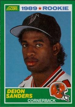 #246 Deion Sanders - Atlanta Falcons - 1989 Score Football