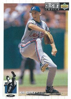 #246 Kirk Rueter - Montreal Expos - 1994 Collector's Choice Baseball