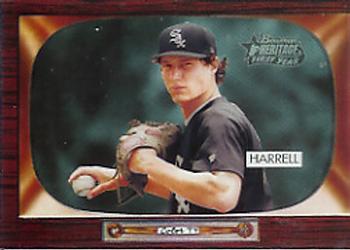 #246 Lucas Harrell - Chicago White Sox - 2004 Bowman Heritage Baseball