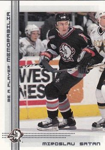 #246 Miroslav Satan - Buffalo Sabres - 2000-01 Be a Player Memorabilia Hockey