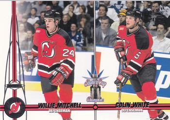 #246 Willie Mitchell / Colin White - New Jersey Devils - 2000-01 Pacific Hockey