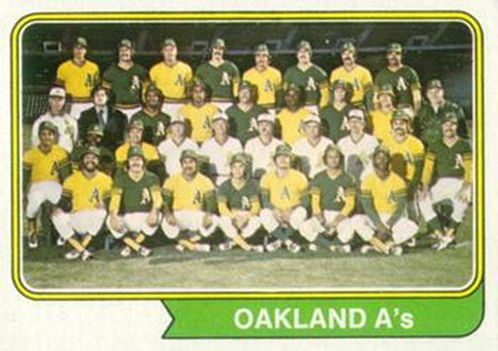 #246 Oakland A's - Oakland Athletics - 1974 Topps Baseball