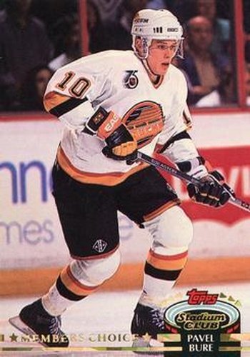 #246 Pavel Bure - Vancouver Canucks - 1992-93 Stadium Club Hockey