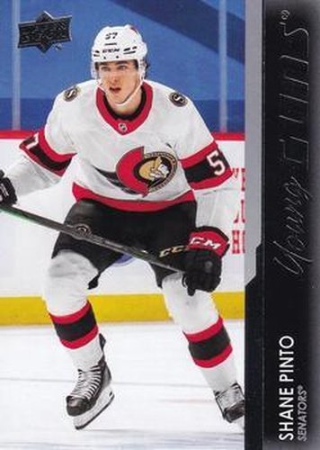#246 Shane Pinto - Ottawa Senators - 2021-22 Upper Deck Hockey