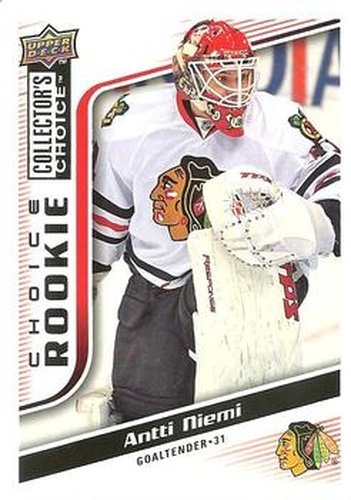 #246 Antti Niemi - Chicago Blackhawks - 2009-10 Collector's Choice Hockey
